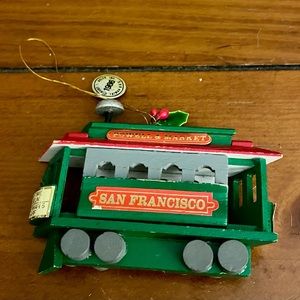 Powell & Market Trolly Car 1986 Ornament